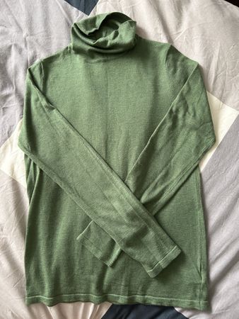Wool Green Sweater for Sale