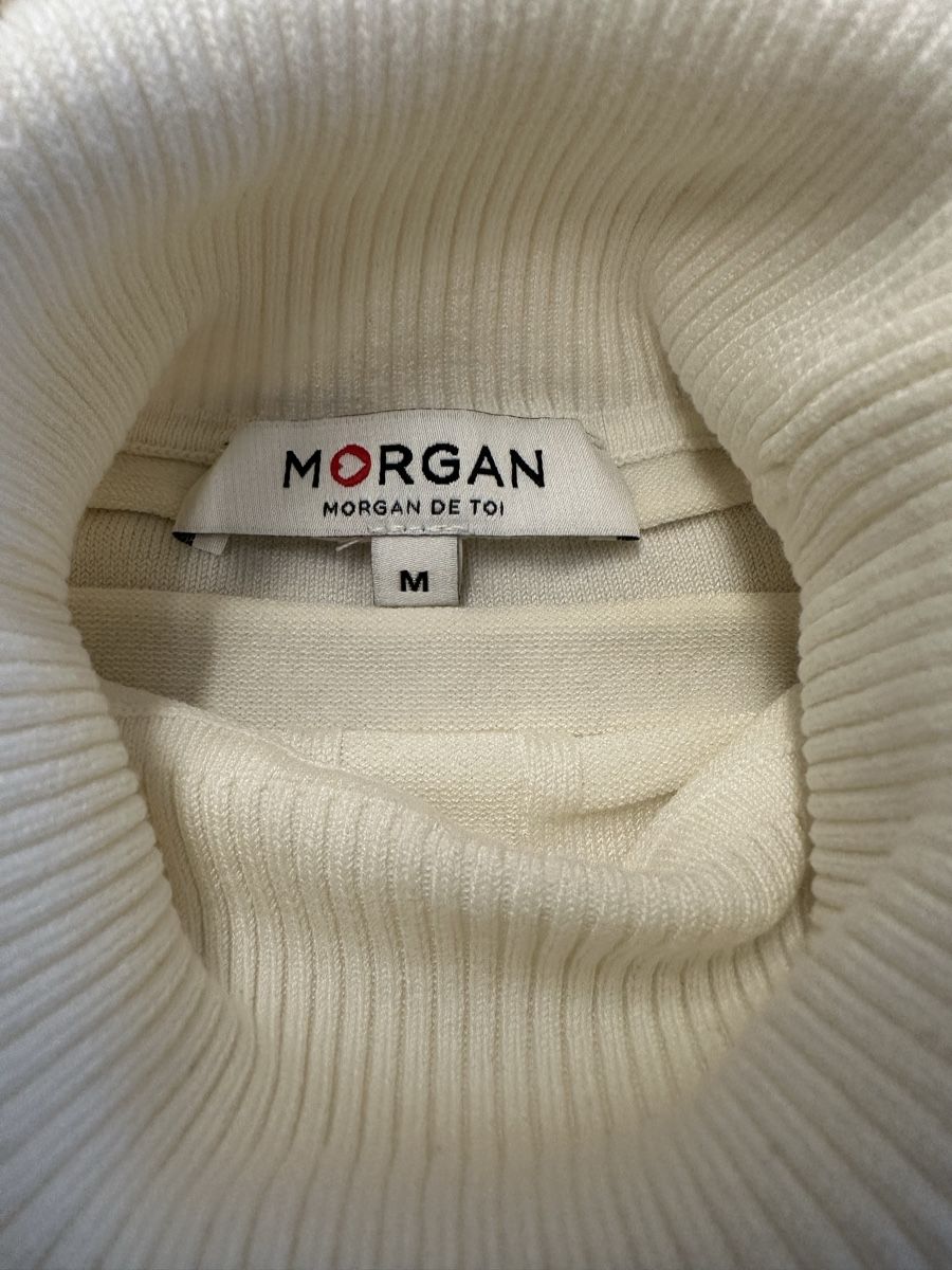Morgan Maglioni & Felpe: Morgan Rollkragenpullover, Weiss, Grösse M – Nuovo (secondo la descrizione) da Glattbrugg venduto da SMusic98 2