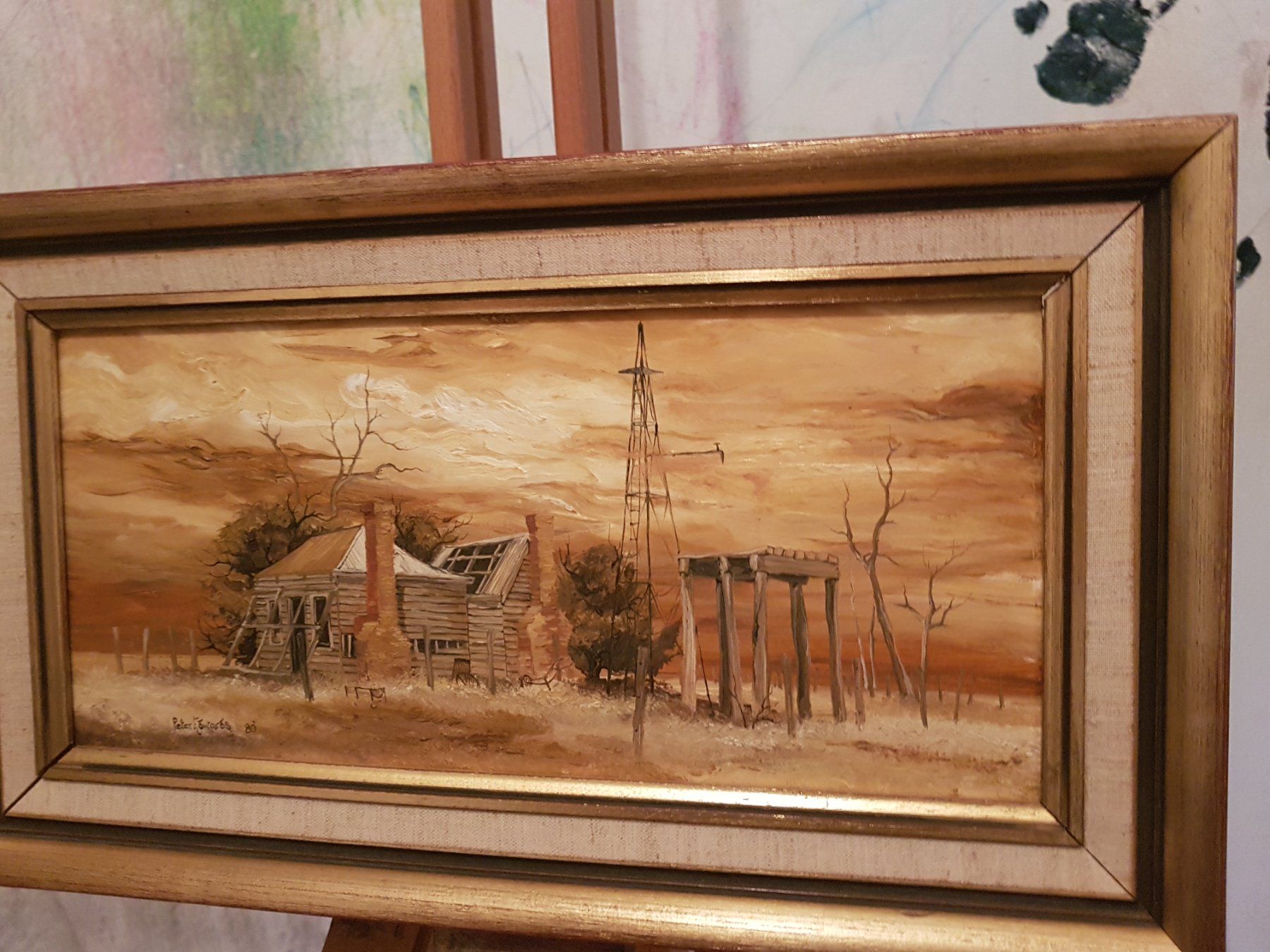Gemälde: Peter William Edwards FARM in AUSTRALIEN SIG – Gebraucht aus Glattbrugg von casabelavista 2