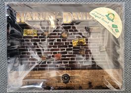 Blechschild-Magnettafel Harley-Davidson