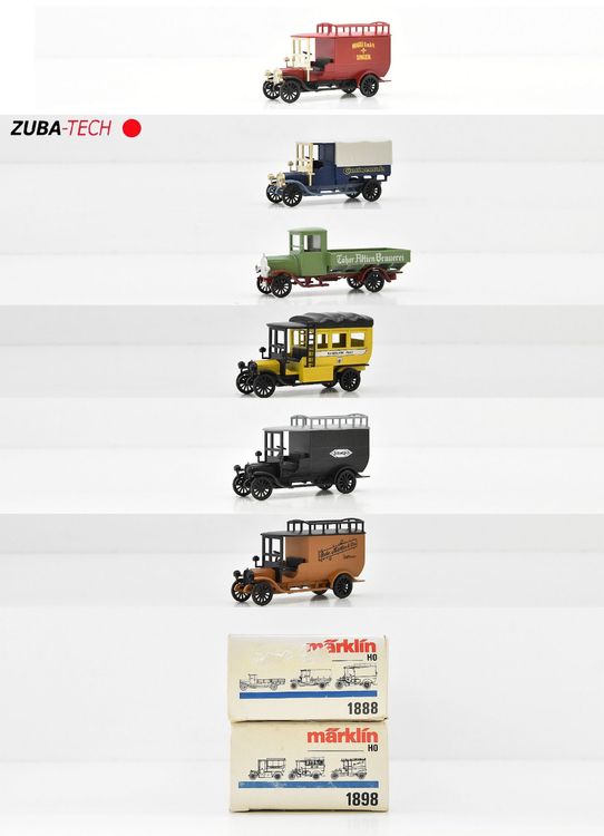 Lot De Jouets Anciens Märklin - Trains Autos Bateaux - Allemagne 1898-1914