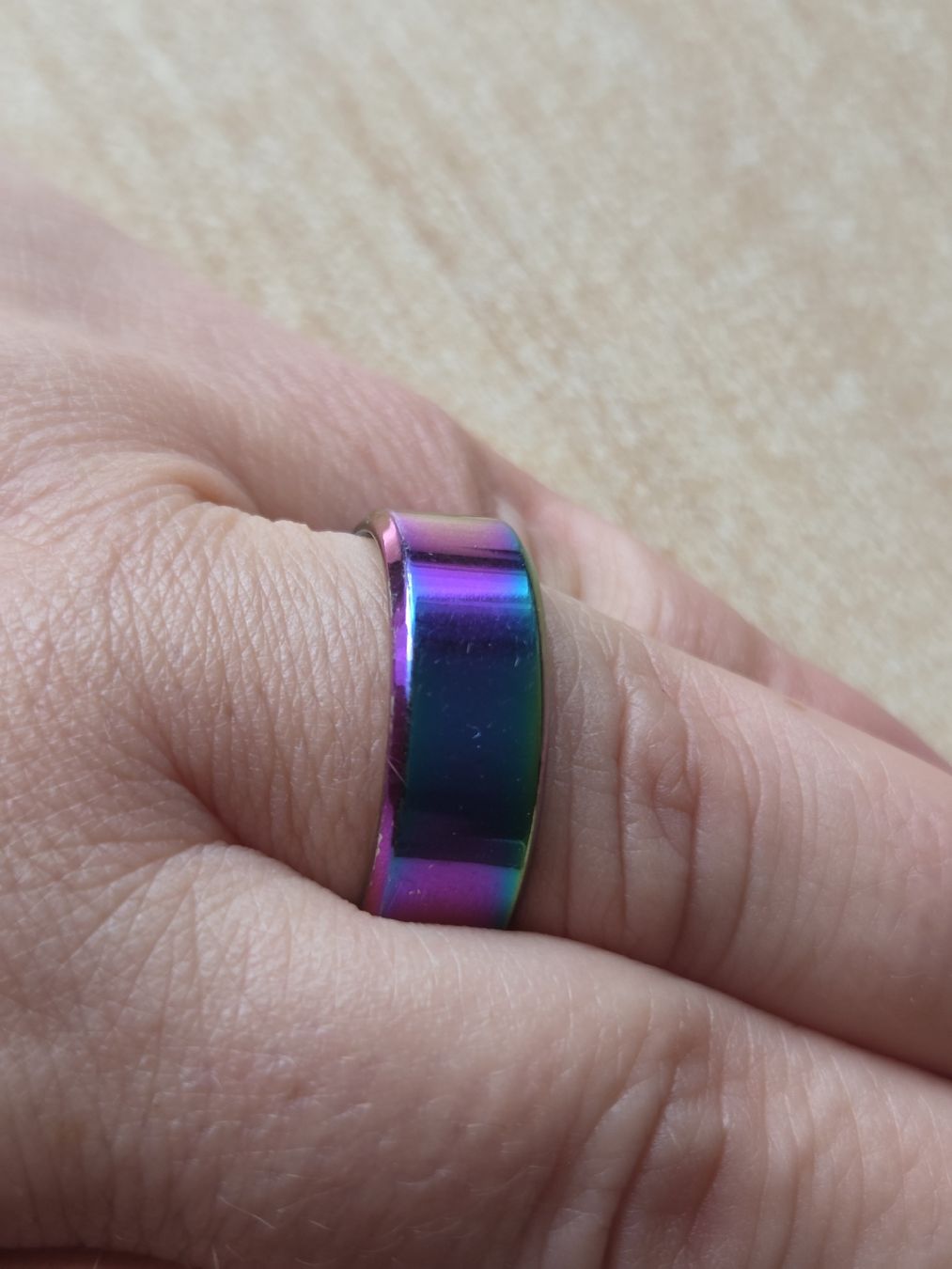 Ringe: Regenbogen Metall Ring Gr.24/64 – Gebraucht aus Winterthur von katzen07 4