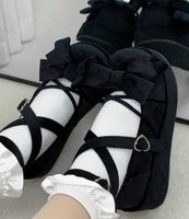 Schwarze Lolita Schuhe (39)