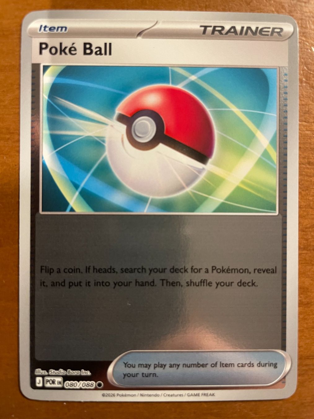 Pokémon Carte collezionabili: Pokemon Poke Ball Reverse (Versand gratis) – Nuovo (secondo la descrizione) da Chur venduto da Angerson