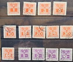Autriche- timbres taxe