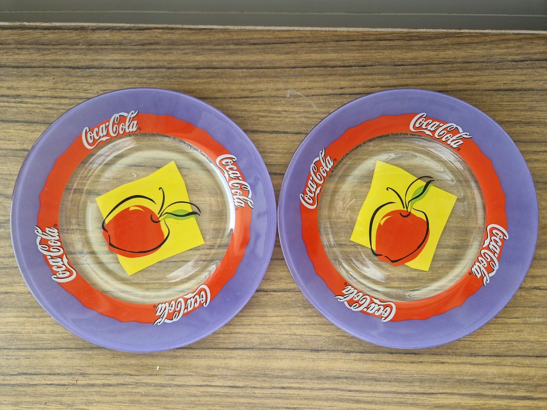 Teller: Coca Cola 2 Teller – Gebraucht aus Mörschwil von lindaswunderkiste