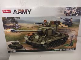 Sluban Army Panzer 2in1 ,lego kompatibel