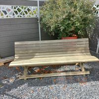 Banc en bois