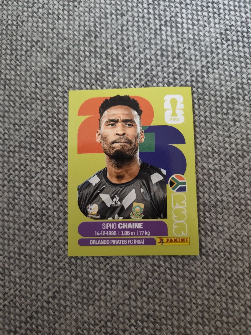 Panini Carte collezionabili: Panini WM 2026 RSA 3, Chaine – Usato da Aarburg venduto da gloeckgloeck