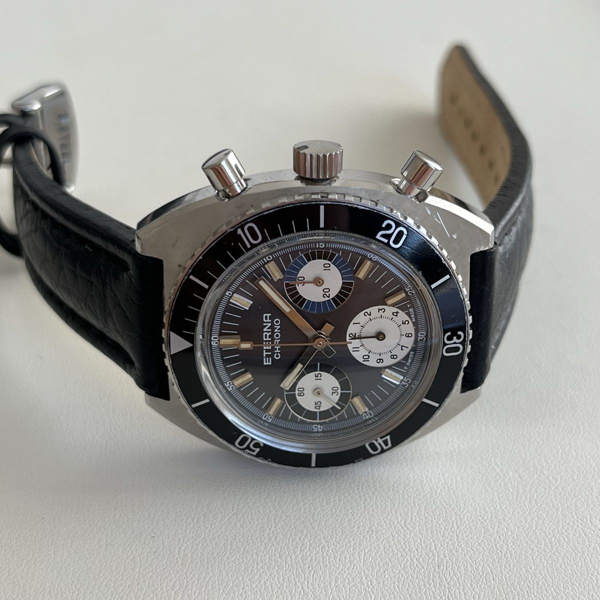 Eterna Orologi: Eterna Chronograph Valjoux 72 – Usato da Winterthur venduto da LaBodega 5