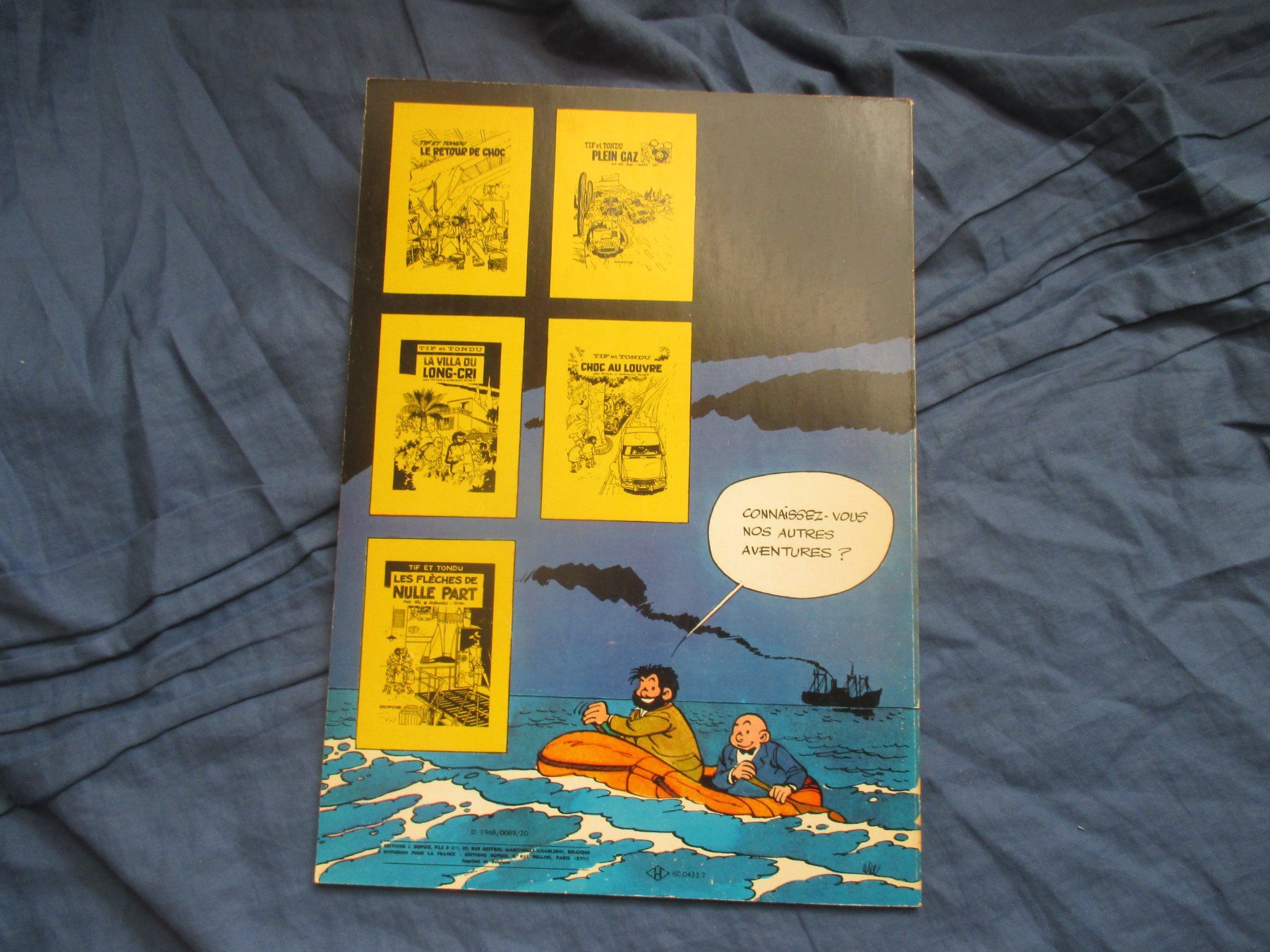 Fumetti: Tif et Tondu 11 La poupée ridicule, e.o. – Usato da Colombier NE venduto da Nevenma 1