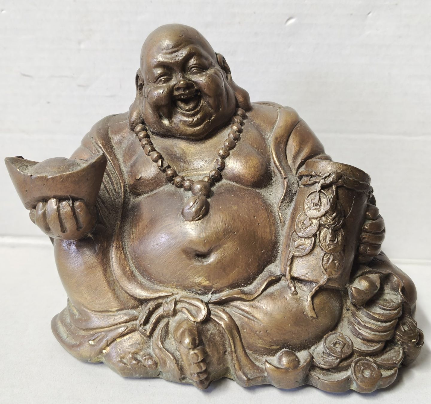 Figuren: Buddha Figur lachend 966g – Gebraucht aus Uerkheim von Justi.y 4