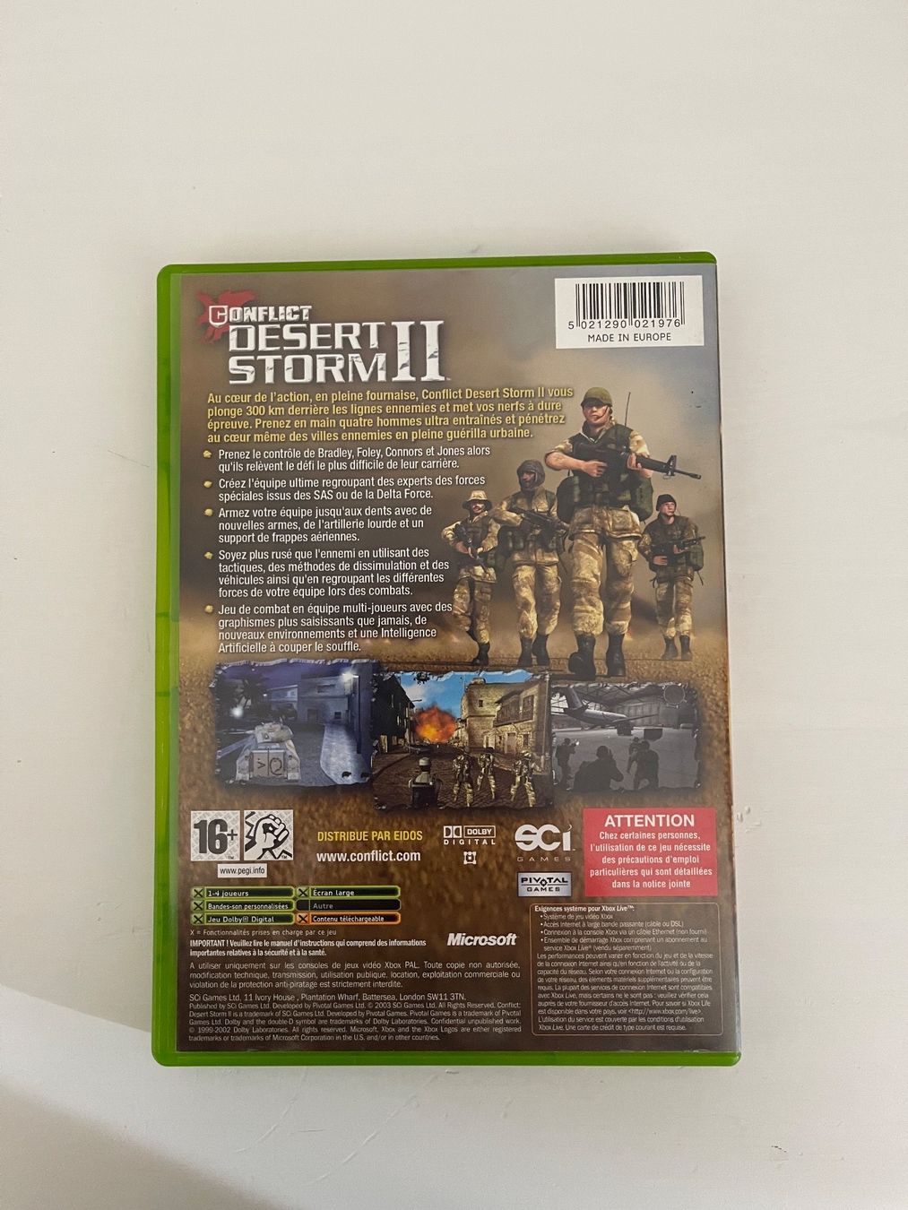 Giochi: Conflict : Desert Storm 2 (Xbox) – Usato da Renens VD venduto da fra_2rxn 1