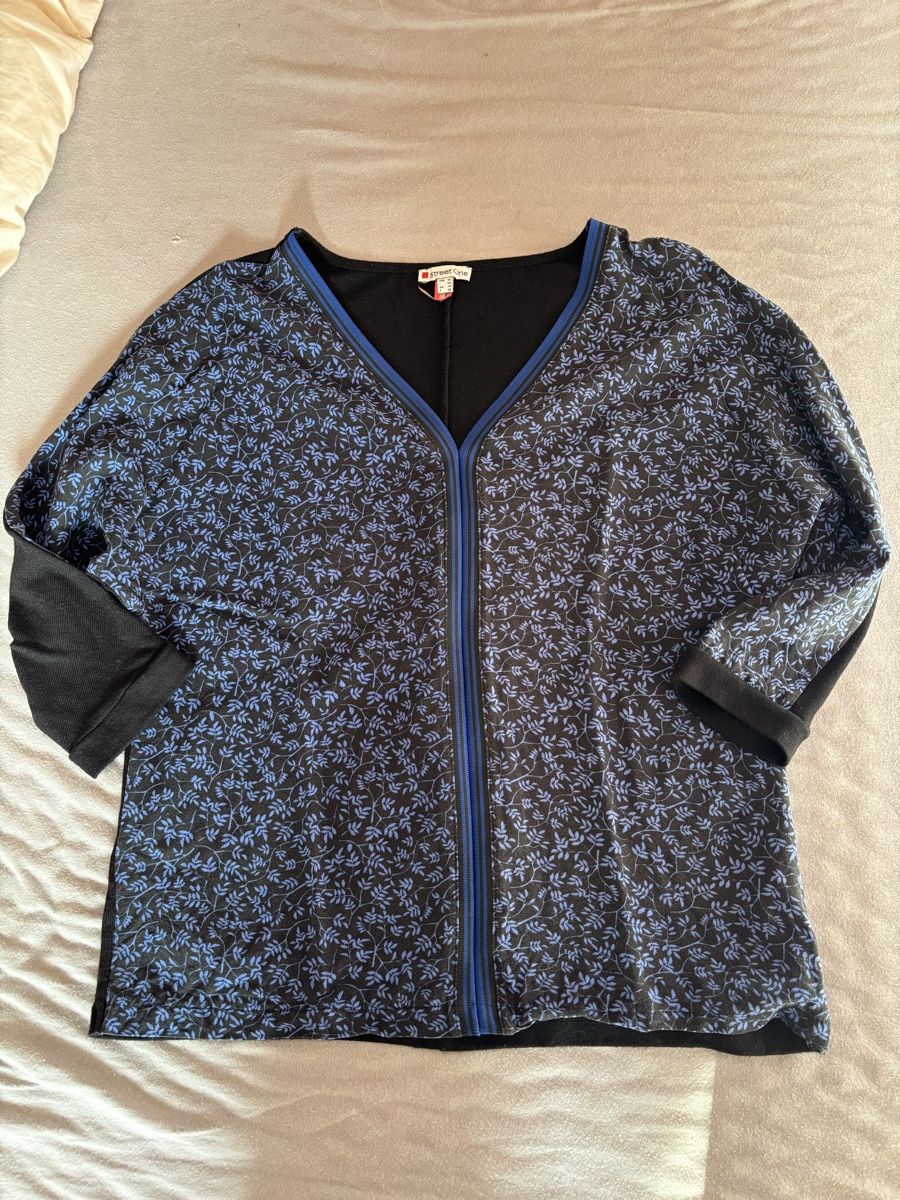 Maglioni & Felpe: Joli pull bi-matière Street one - taille 36 – Usato da Sion venduto da caranthau