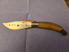 Franco Pusceddu lama 10,5 cm manico in corno bovino