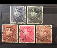 Belgien alte lot briefmarken