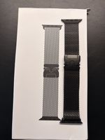 Apple Watch Milanese Loop Armband Schwarz Grösse L