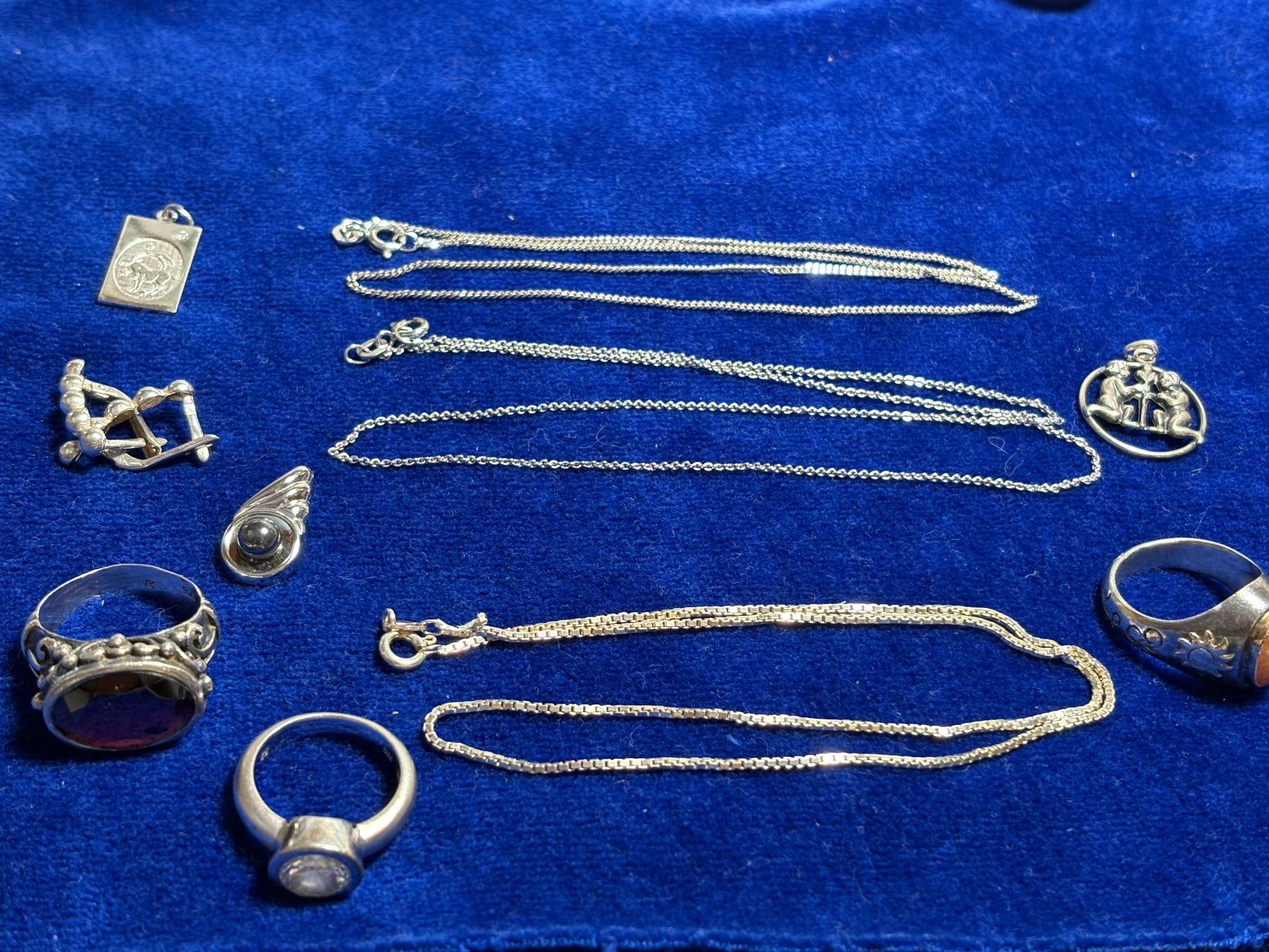 Altri gioielli: Silberschmuck gemischt 40 g alles mit Stempel 925 – Usato da St. Peterzell venduto da verena40