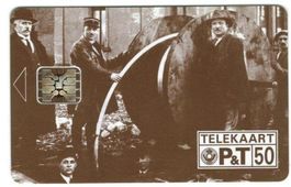 Telefonkarte Luxemburg  TP-02, Chip SC5, Kabelverlegung