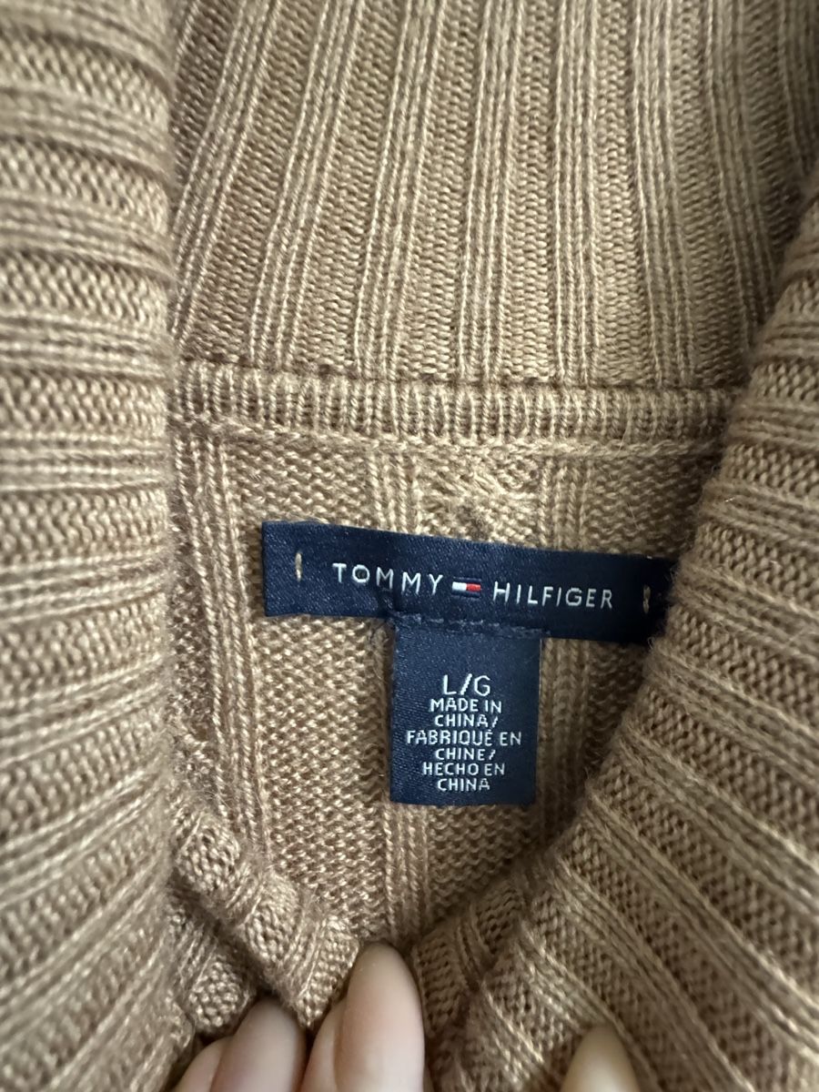 Tommy Hilfiger Maglioni & Felpe: Tommy Hilfiger Rollkragenpullover, Beige, Grösse M – Usato da Küsnacht ZH venduto da IrischkaB 1