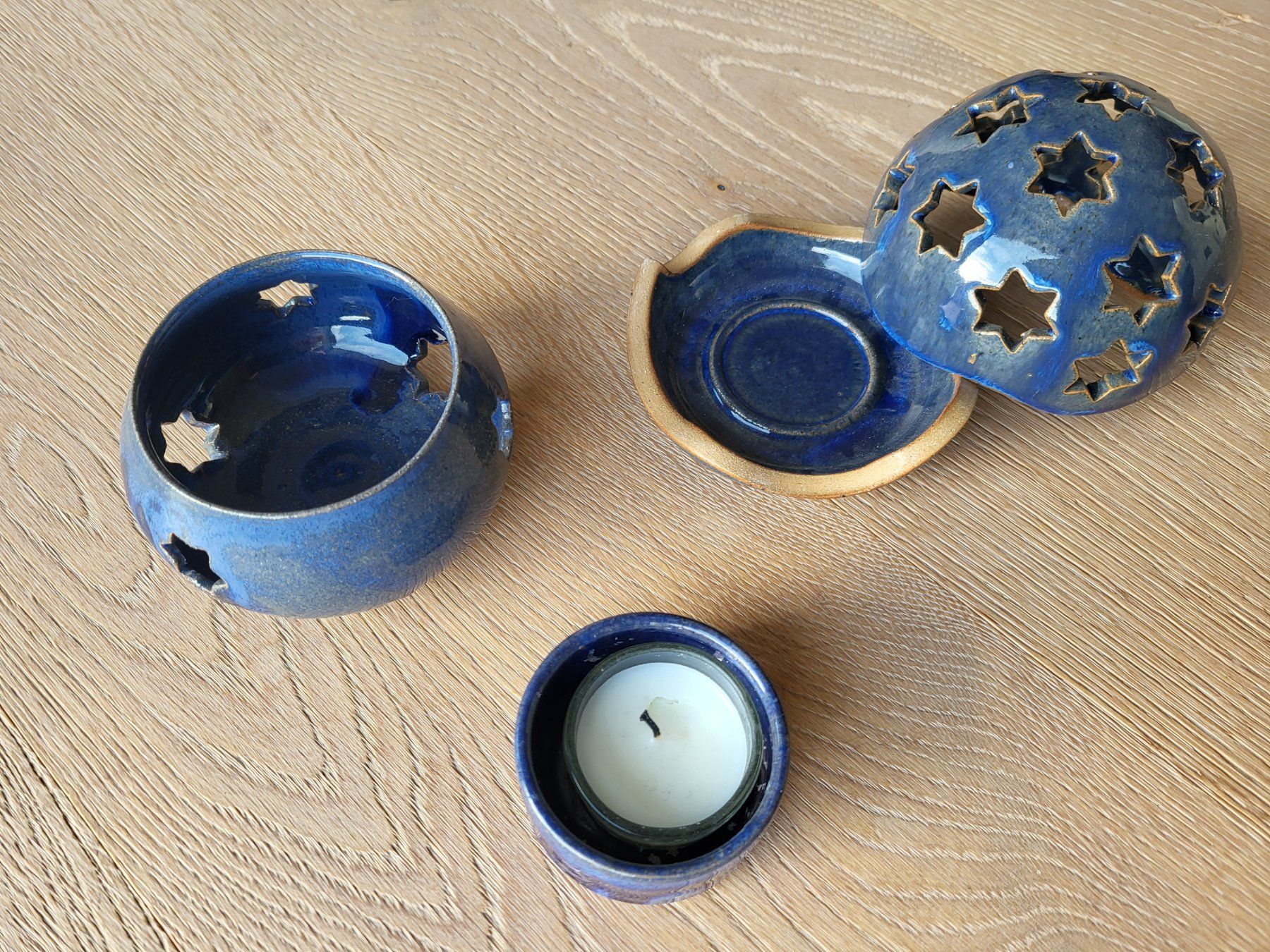 Tutte le decorazioni: Windlichter, Teelichthalter Keramik – Usato da Walliswil b.Wangen venduto da crazykatl 1