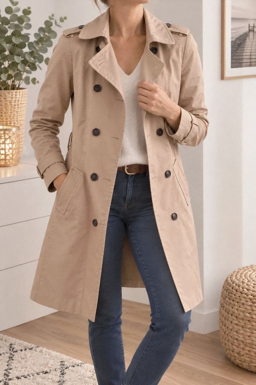 Zara Cappotti: Trench-coat beige (taille S) – Nuovo (secondo la descrizione) da Duillier venduto da Stefsy 4