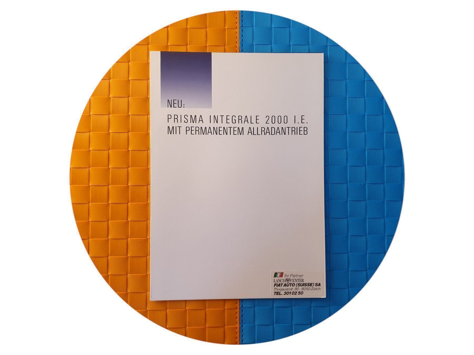 Riviste & Magazine: LANCIA PRISMA INTEGRALE - Prospekt / Katalog – Nuovo (secondo la descrizione) da Viganello venduto da CARLiteratur