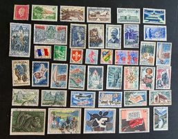 FRANKREICH FRANCE COLLECTION SAMMLUNG ALTER BRIEFMARKEN GEST