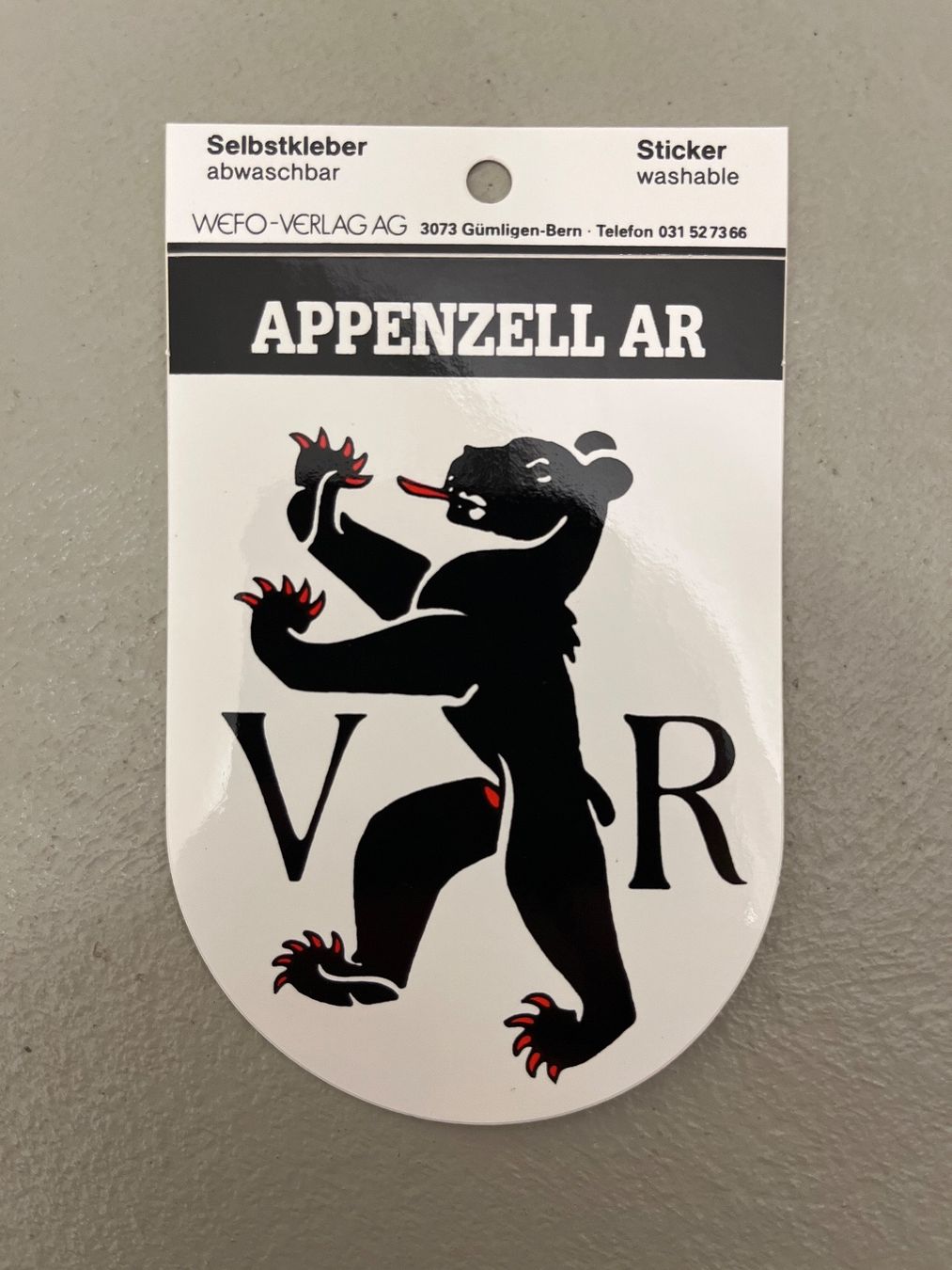 Sticker: Wappenkleber Appenzell AR – Nuovo (secondo la descrizione) da Spiez venduto da Fridu99