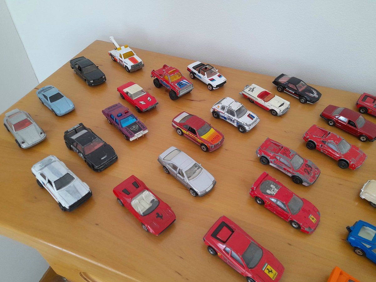 Hot Wheels Modellini d'auto: 1.Satz alte Modellautos Sika Hot Wheels Modellauto Matchbox – Usato da St.Gallen venduto da Seezunge8 7