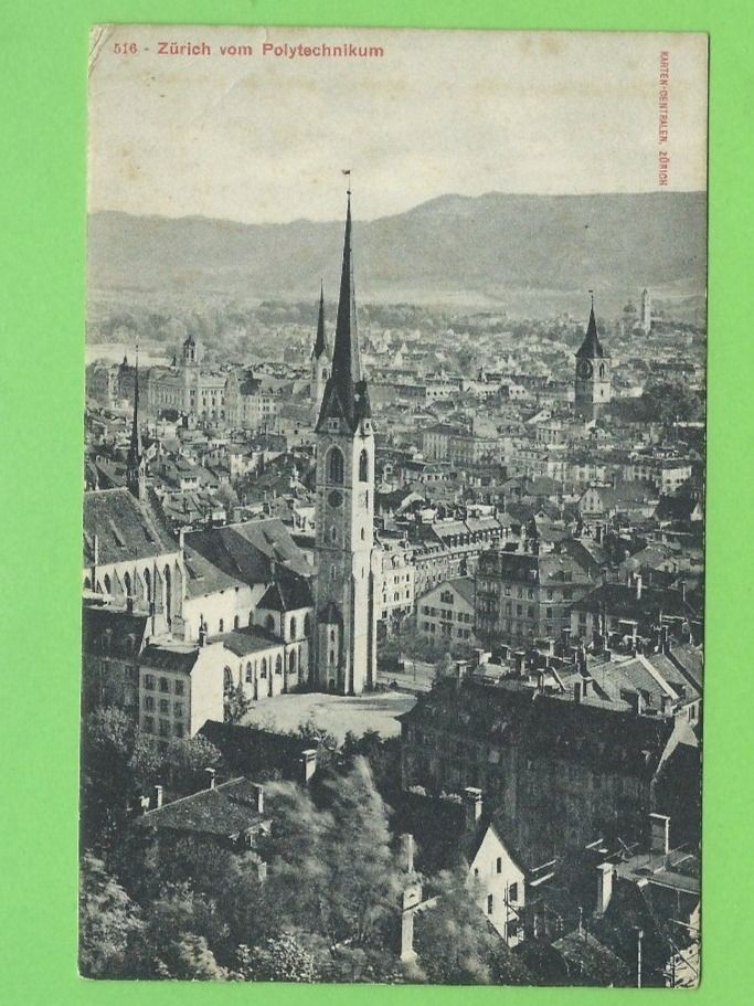 Cartes postales: Zürich vom Polytechnikum – D'occasion à Zürich par t24_de
