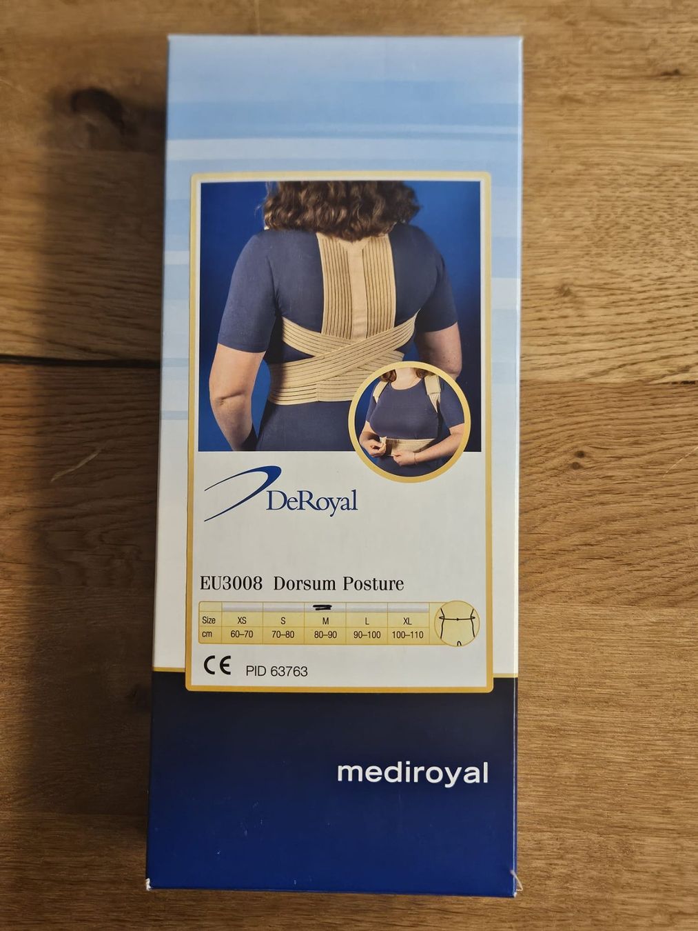 Attrezzature mediche: Mediroyal DeRoyal Dorsum Posture EU3008 M – Usato da Birr venduto da DisDas