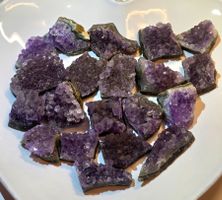20 Amethyst Stufen Set A 757g
