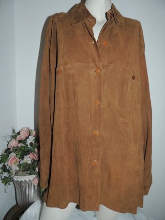 SCHÖNE JACKE "VELOURS-LEDER" NP 259 CHF C&A L