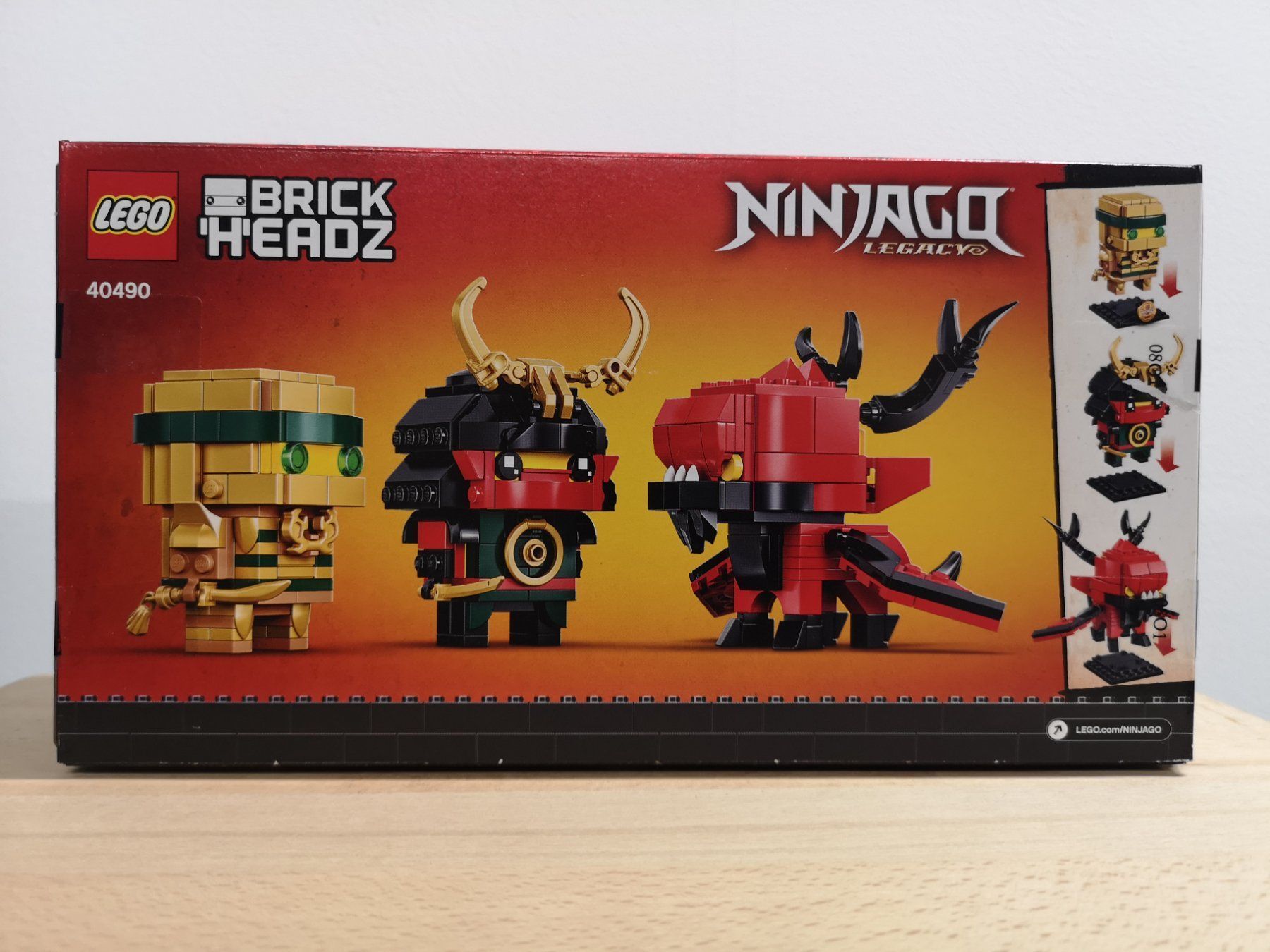 Lego Kit di costruzioni: Lego 40490 Brickheadz Ninjago 10 – Nuovo e nell'imballaggio originale da Echichens venduto da aegis0129 1