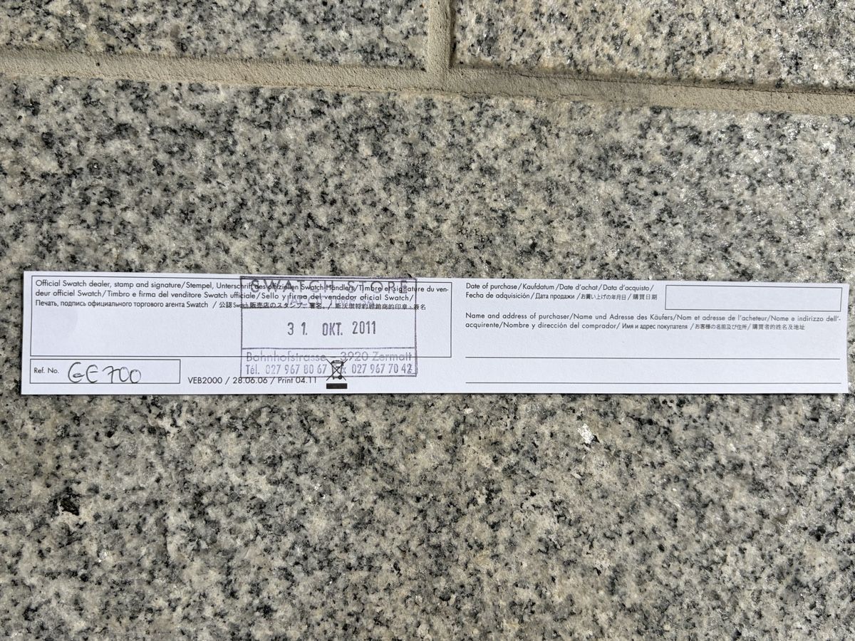 Swatch Montres: Swatch GE700 – Neuf (Voir description) à Rotkreuz par Once0 6