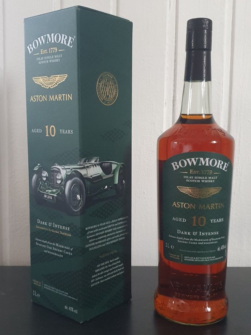 Bowmore Bevande alcoliche: Bowmore Aston Martin 10y – Nuovo e nell'imballaggio originale da Langnau am Albis venduto da jer_pm72 1