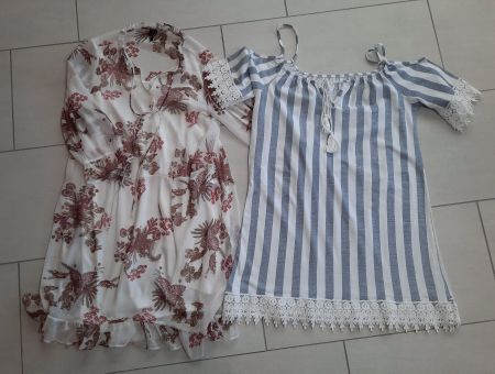 2 kurze Sommerkleider Grösse  S