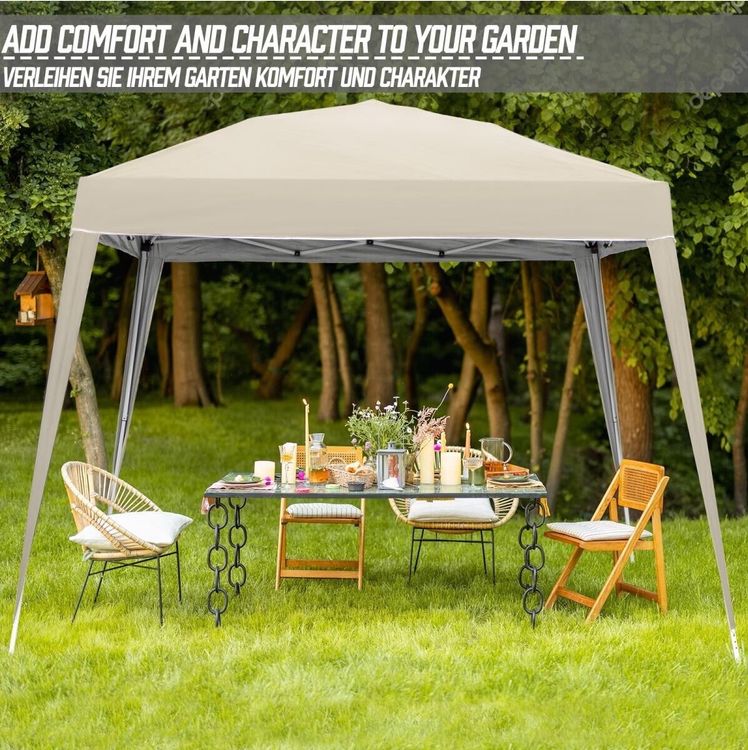 Pavillon 3x3 m Gartenpavillon Gartenzelt Faltpavillon Kaufen auf Ricardo