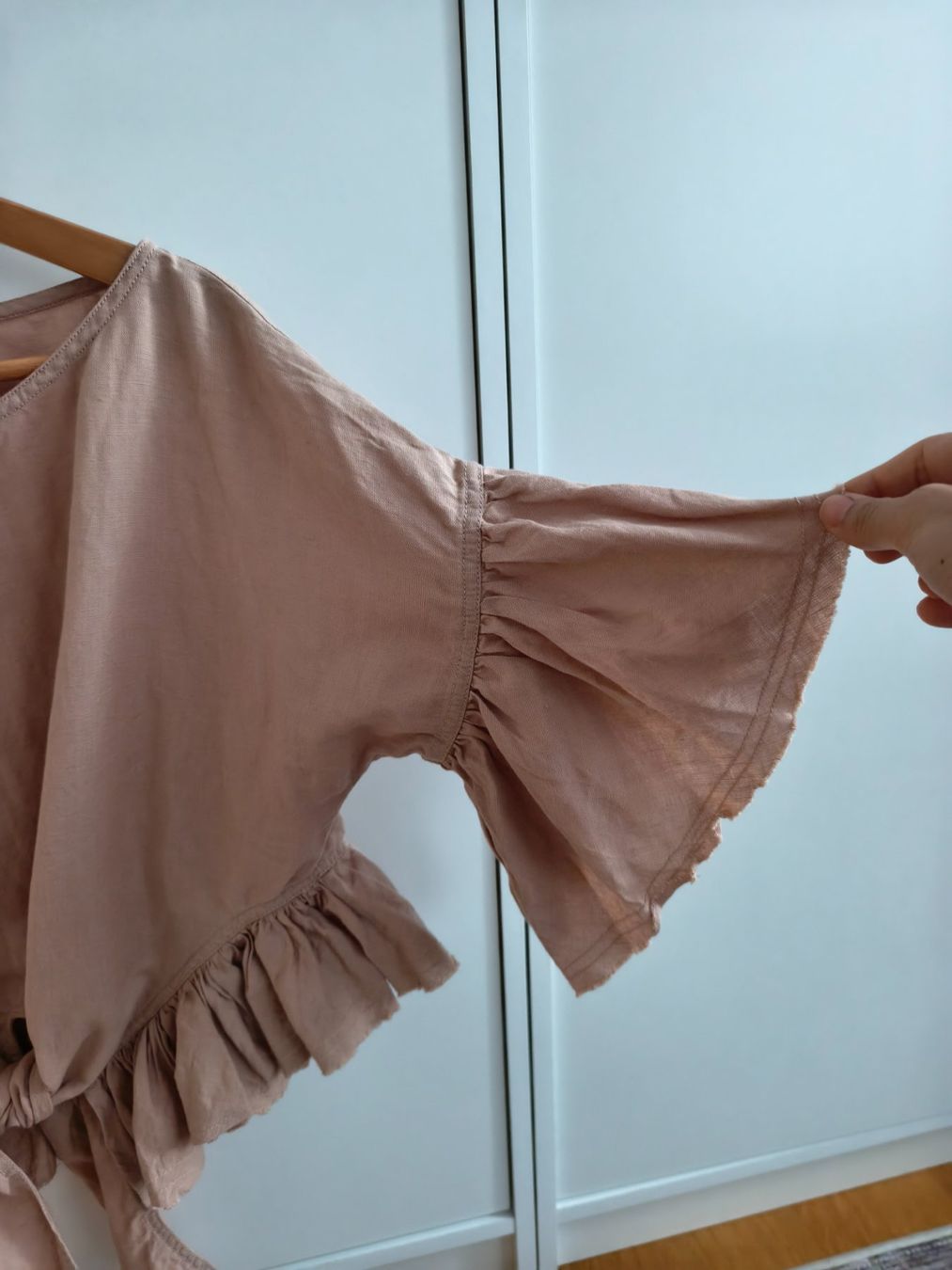 Iro Camicette: IRO Crop-Top im Boho-Stil – Usato da Zürich venduto da DIMN 2