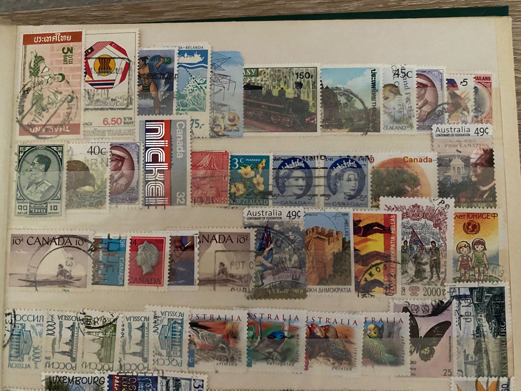 Tutti i francobolli: Briefmarken Sammlung Welt gebraucht 80 stuck – Usato da matten b. interlaken venduto da jfran17 2