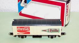 Lima H0 3113: Coca-Cola Kühlwagen mit Metallrädern DC, neu