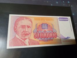 Banknote Jugoslawien 1993 NEU