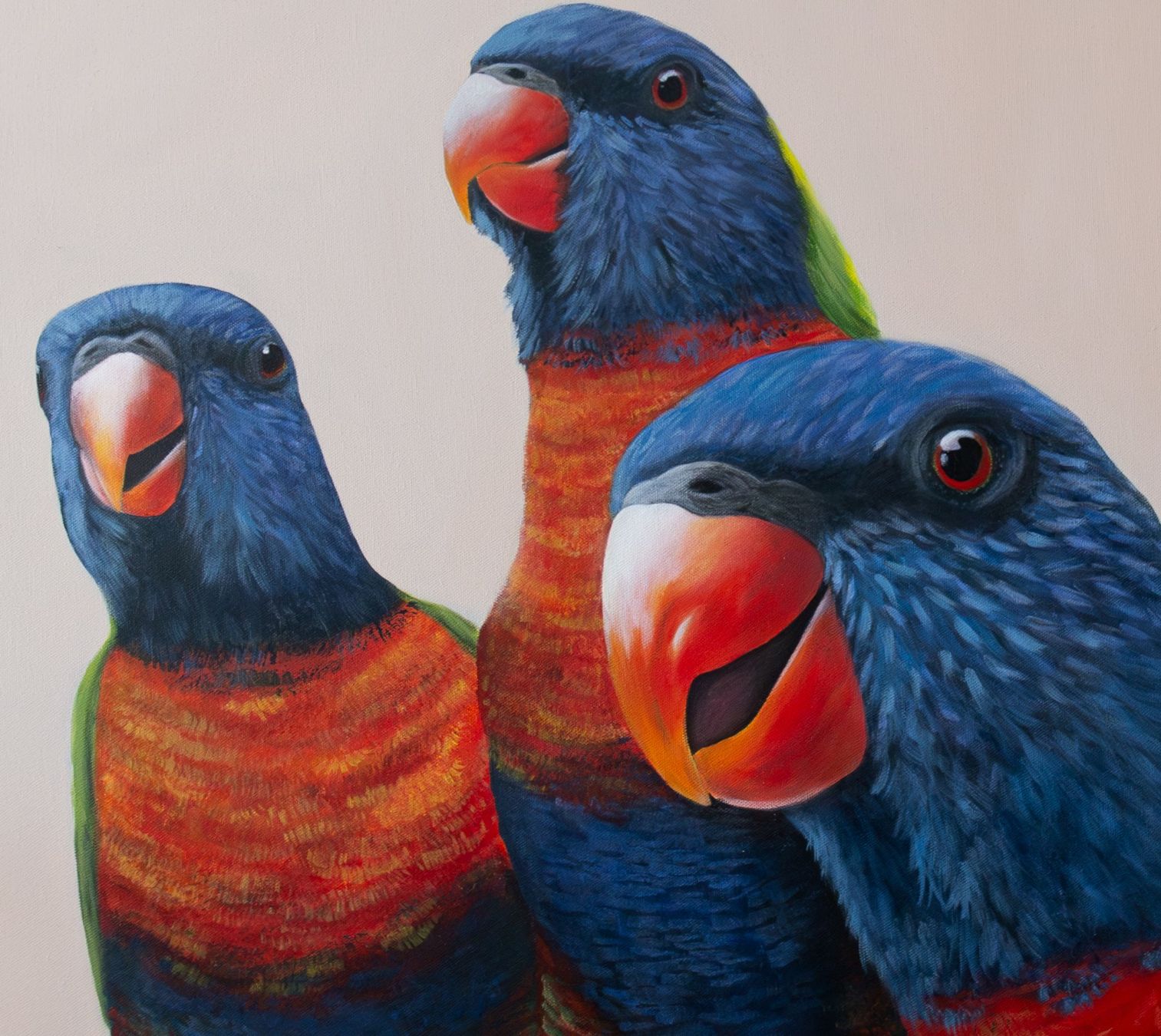 Dipinti: Original Vogel Acrylgemälde – Nuovo e nell'imballaggio originale da Therwil venduto da Jazzio_Art 3