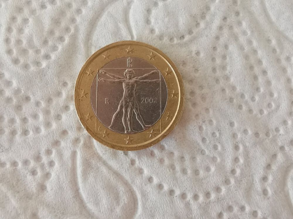 Seltene 1 Euro Munze 2002