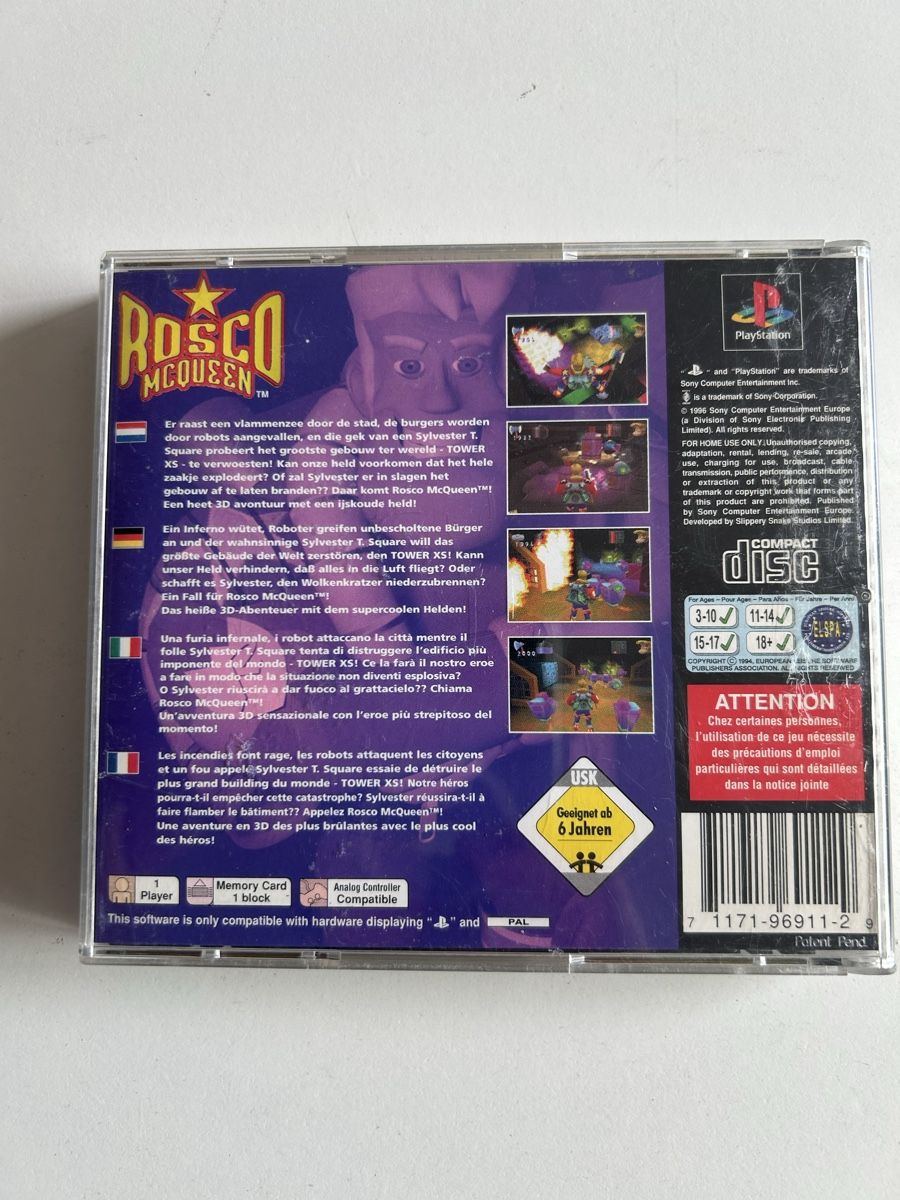 Spiele: Rosco Mcqueen cib – Gebraucht aus Pully von PongDayOne 1