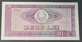 10 LEI / RUMÄNIEN 1966 (BANKFRISCH)