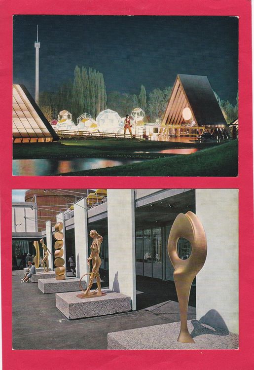 10 Ansichtskarten Exposition nationale suisse Lausanne 1964 Kaufen