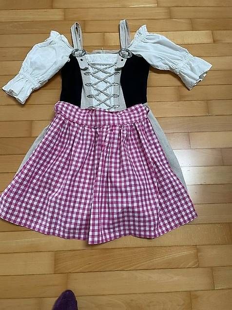 Vestiti: Hübsches Baumwoll/Leinen Dirndl – Usato da Kriens venduto da gango05 2
