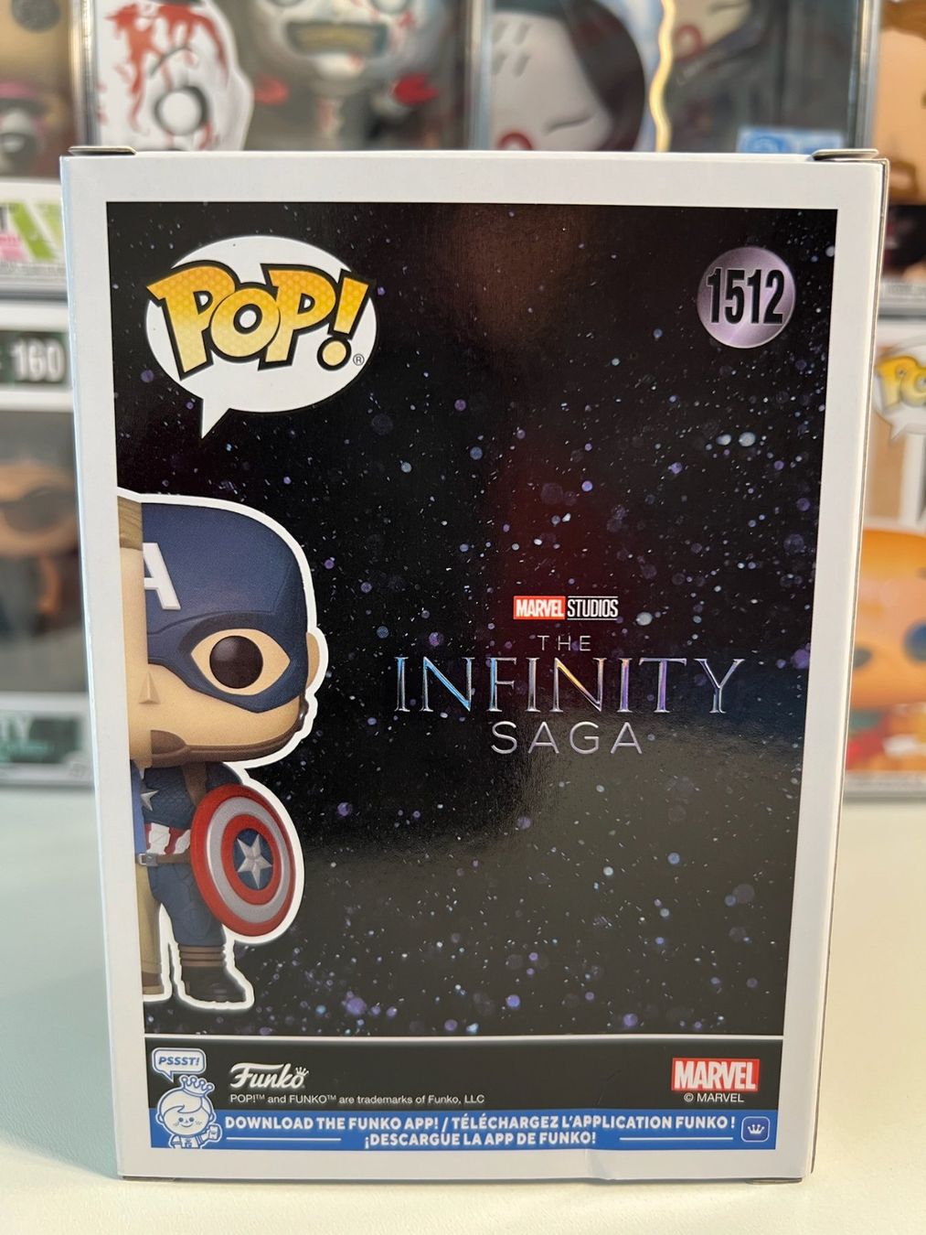 Funko Figuren: Funko POP! Marvel Infinity Saga Steve Rogers/Captain America – Neu und originalverpackt aus Le Mouret von perfectbijou 2